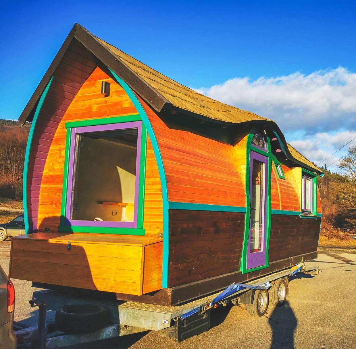 Central Tiny Houses Bucarest Extérieur photo